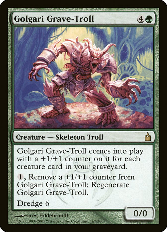 Golgari Grave-Troll front