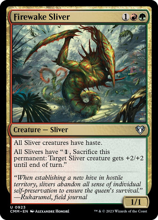 Firewake Sliver front