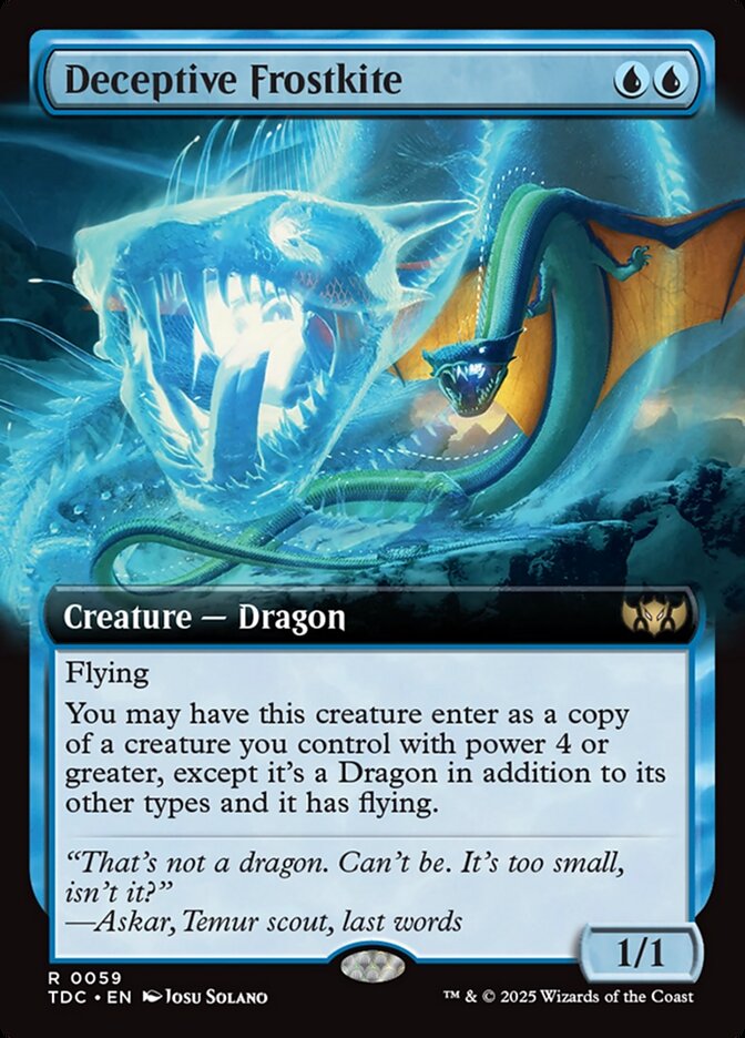 Deceptive Frostkite front