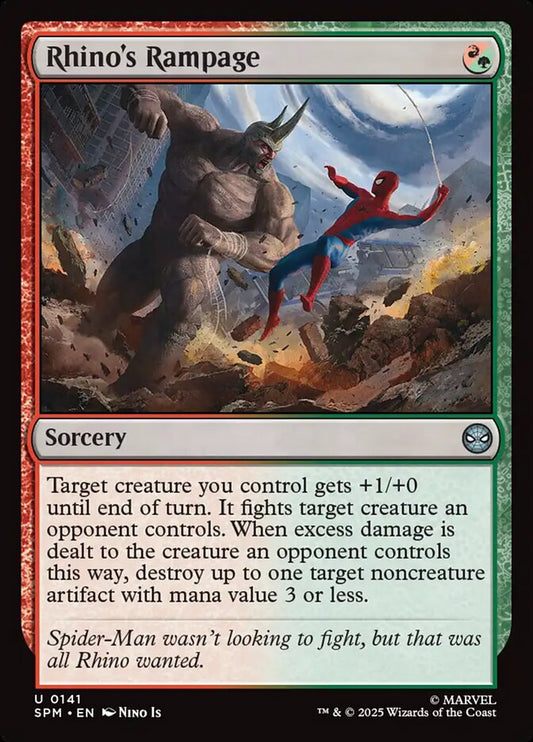 Rhino's Rampage front