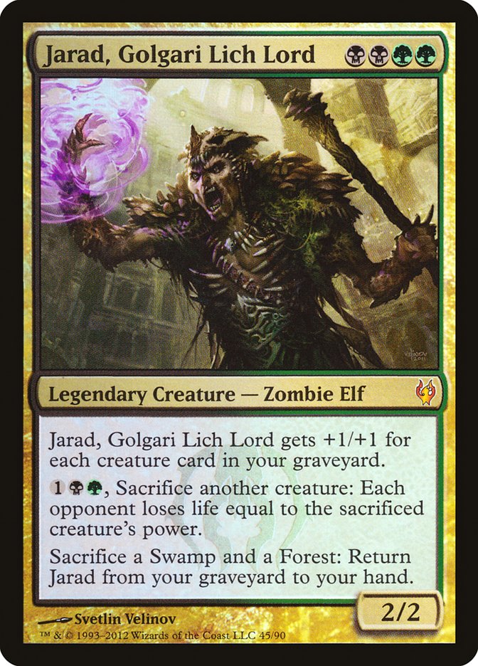 Jarad, Golgari Lich Lord front