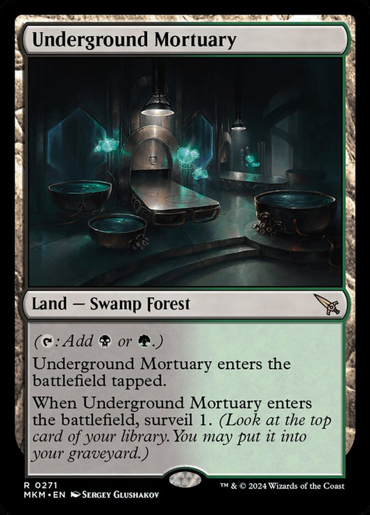 Underground Mortuary front