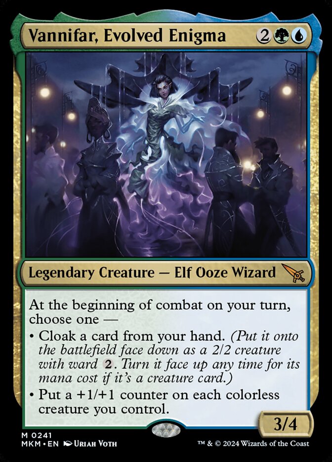 Vannifar, Evolved Enigma front