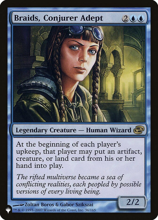 Braids, Conjurer Adept front