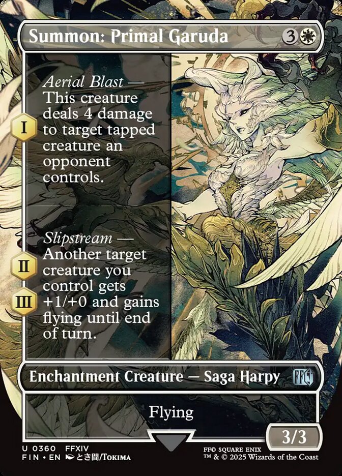 Summon: Primal Garuda front