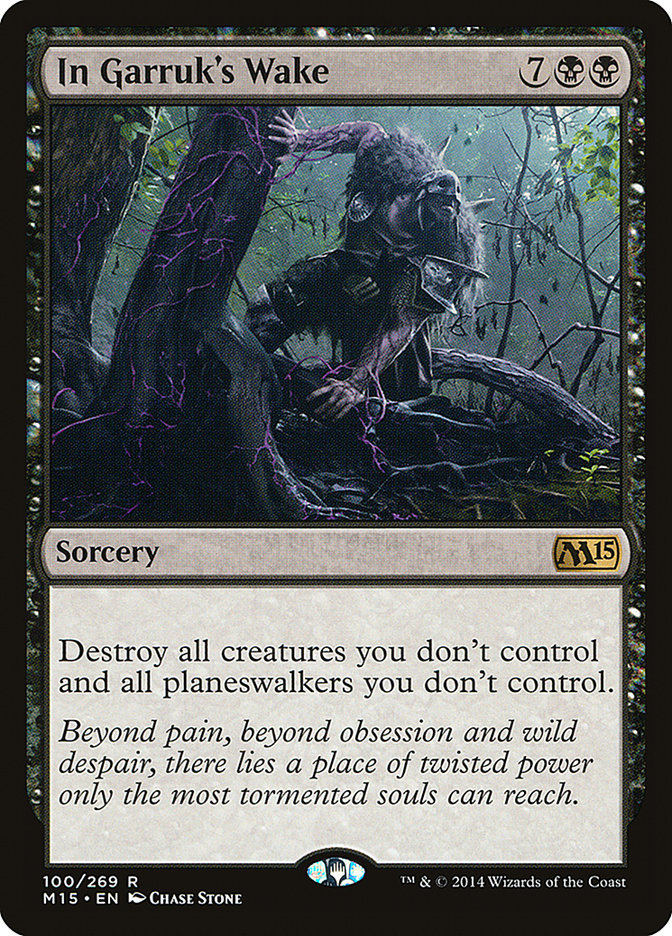 In Garruk's Wake front