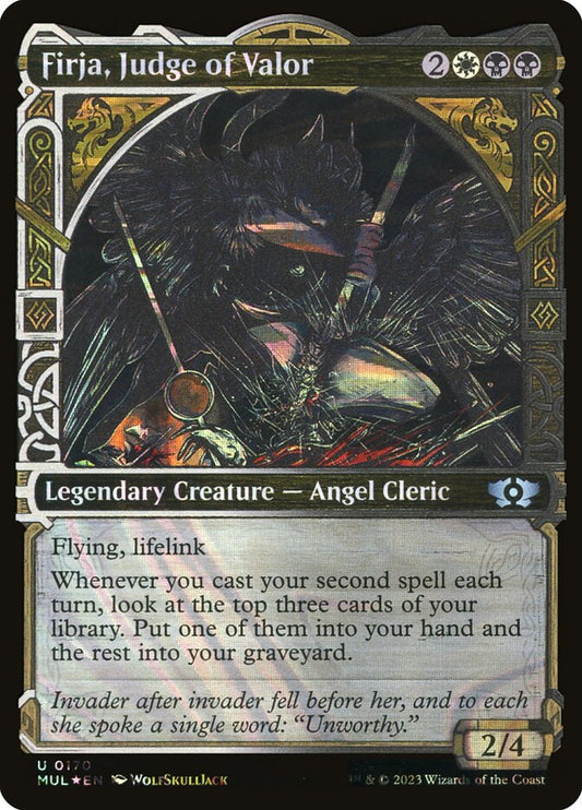 Firja, Judge of Valor front