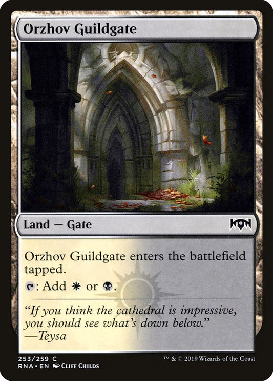 Orzhov Guildgate front