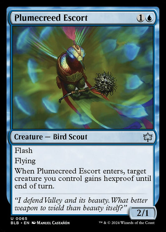 Plumecreed Escort front