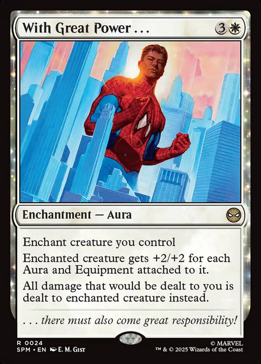 With Great Power... front
