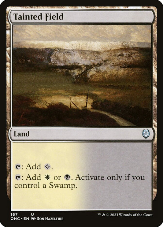 Tainted Field front