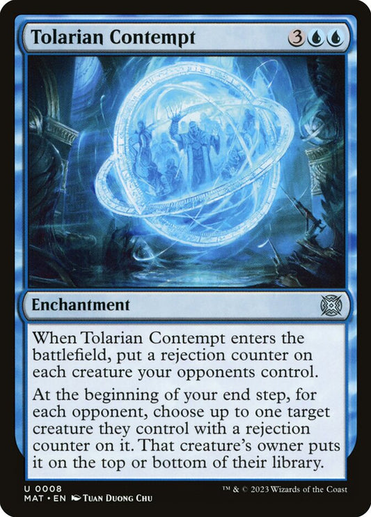Tolarian Contempt front