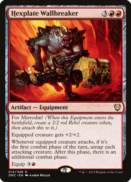 Hexplate Wallbreaker front