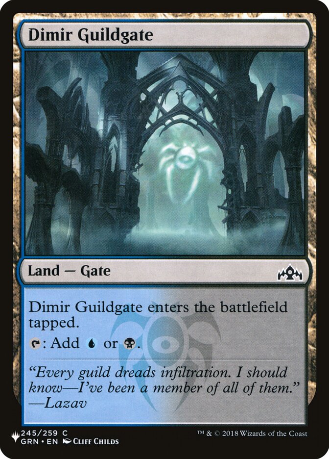 Dimir Guildgate front