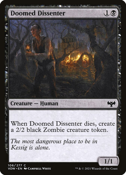Doomed Dissenter front