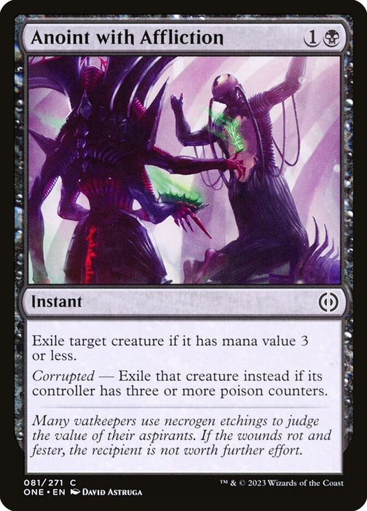 Anoint with Affliction front
