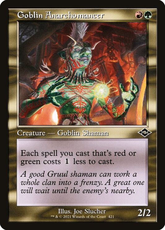 Goblin Anarchomancer front