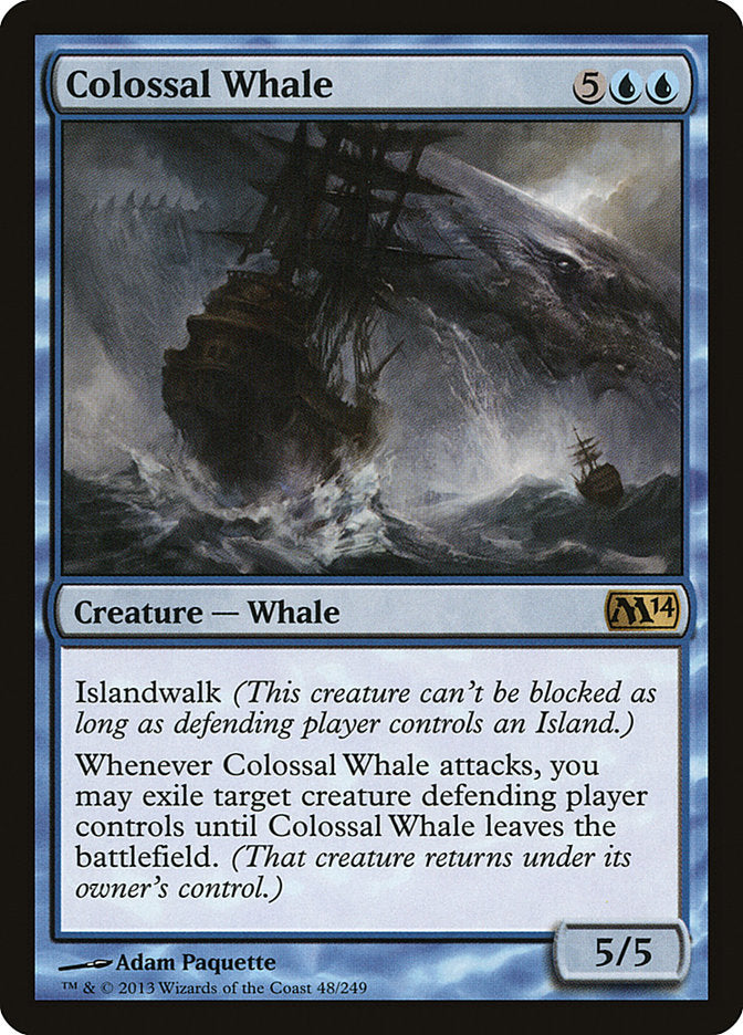 Colossal Whale front