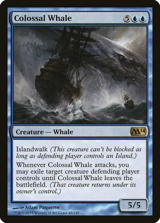 Colossal Whale front