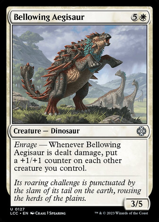 Bellowing Aegisaur front