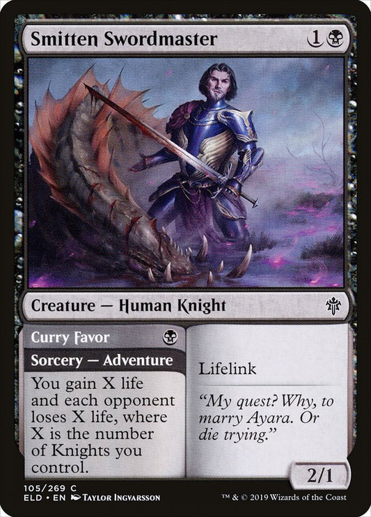 Smitten Swordmaster // Curry Favor front