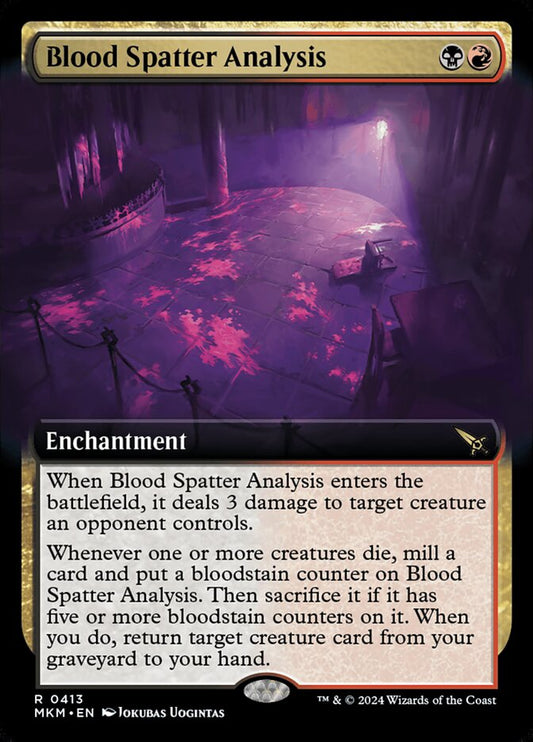 Blood Spatter Analysis front