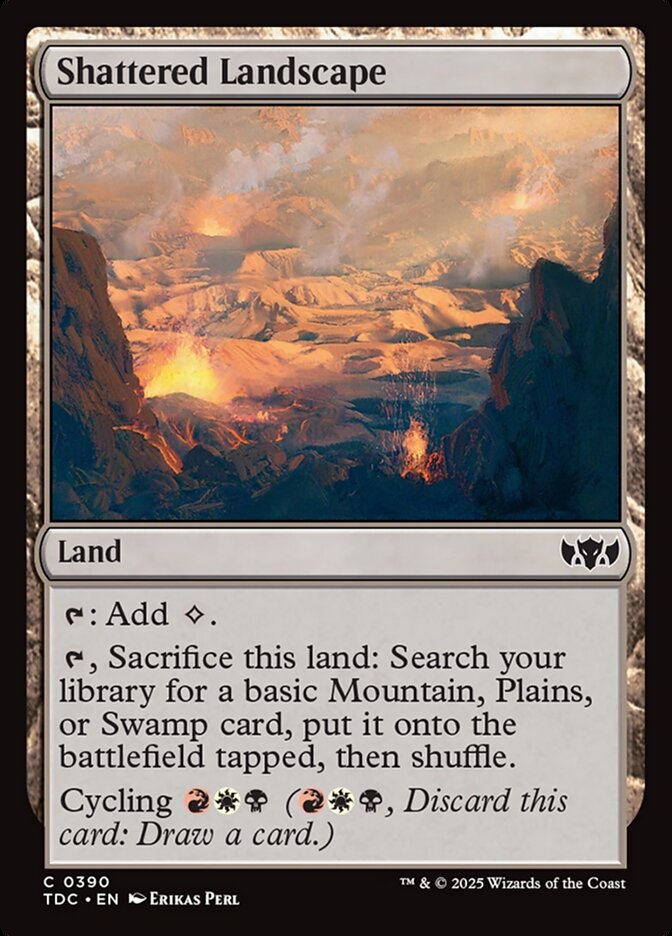Shattered Landscape front