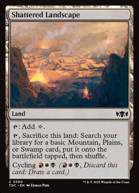 Shattered Landscape front
