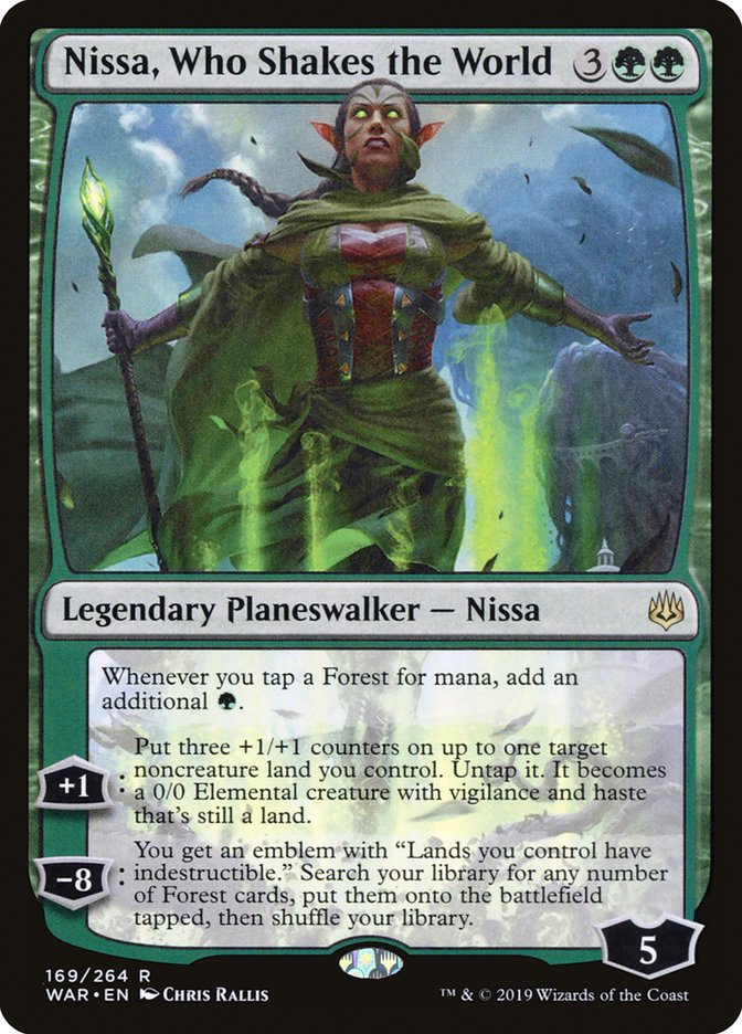 Nissa, Who Shakes the World front