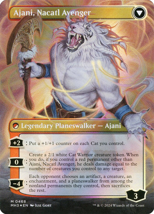 Ajani, Nacatl Pariah // Ajani, Nacatl Avenger back