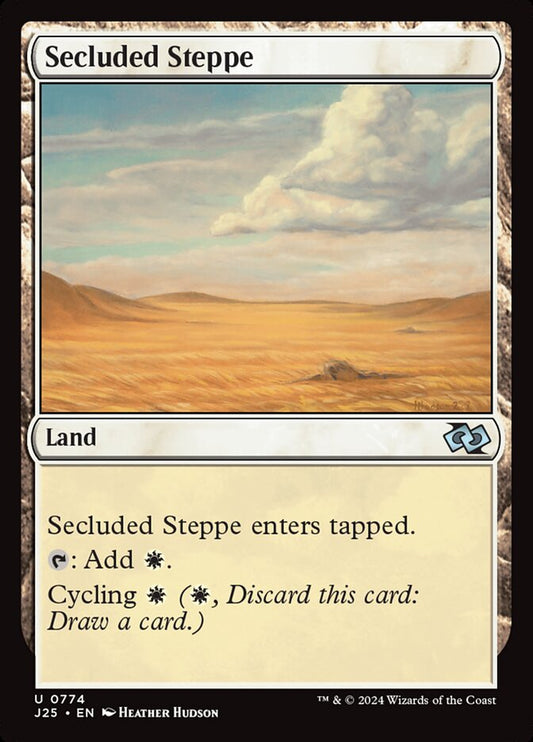 Secluded Steppe front