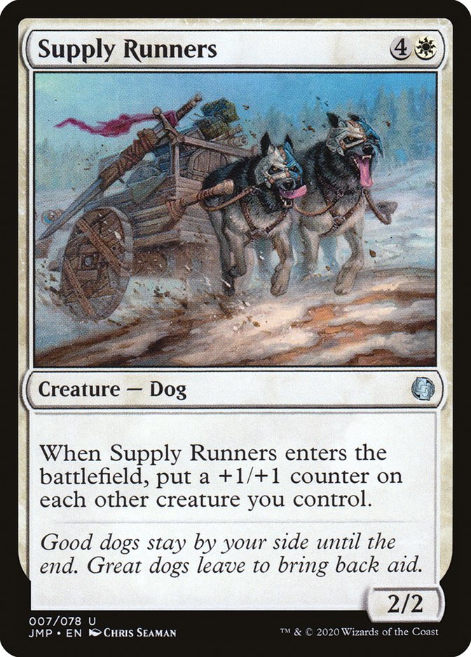 Supply Runners front