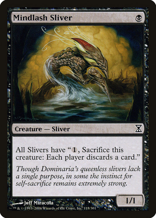 Mindlash Sliver front