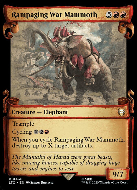 Rampaging War Mammoth front