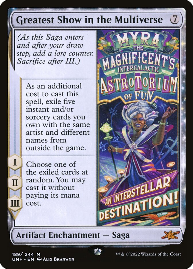 Greatest Show in the Multiverse front