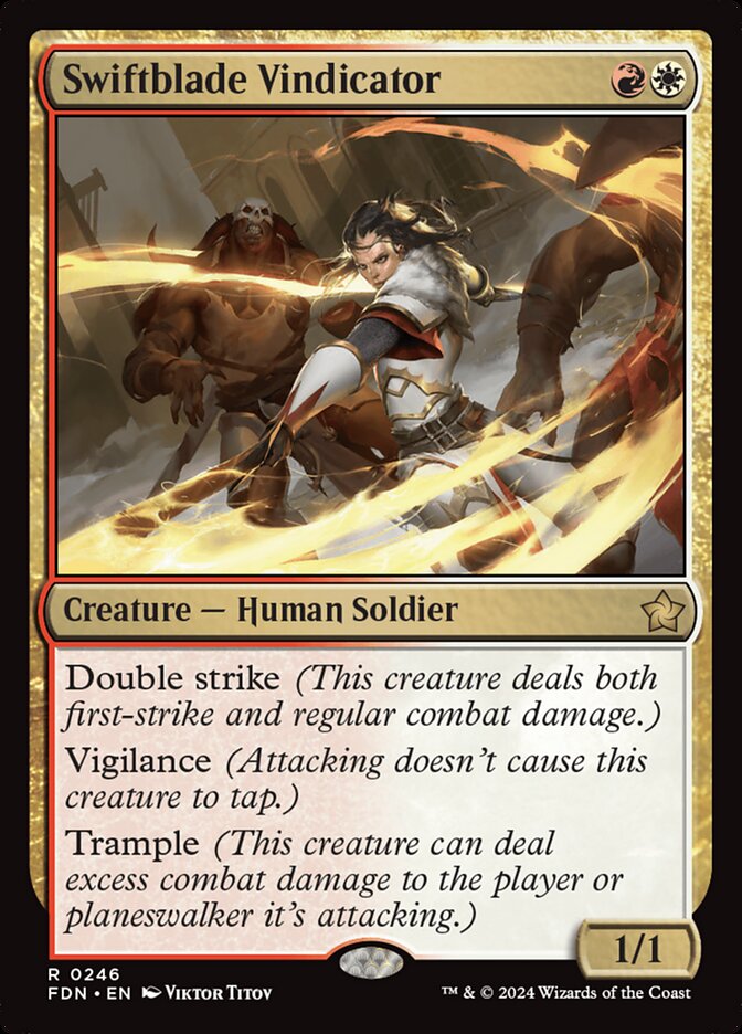 Swiftblade Vindicator front