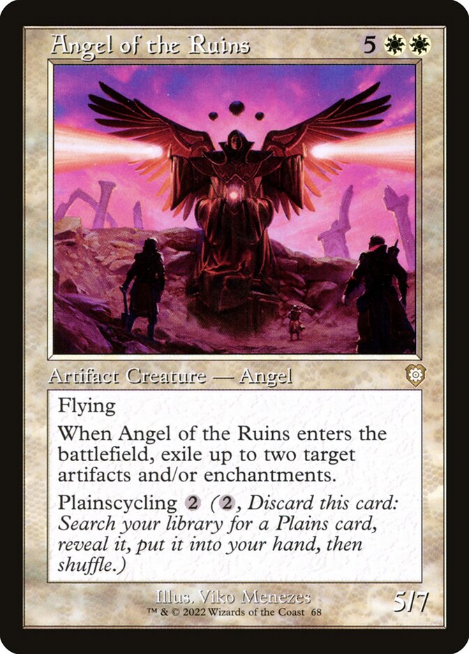 Angel of the Ruins front