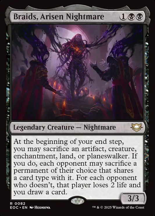 Braids, Arisen Nightmare front