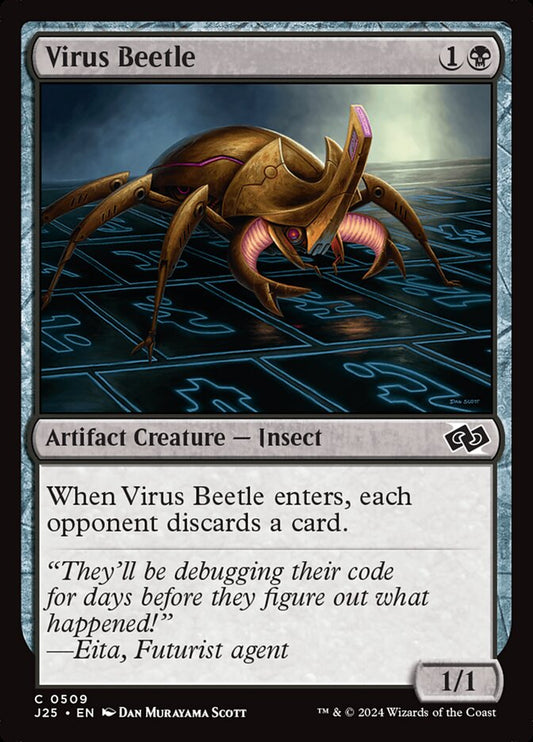 Virus Beetle front