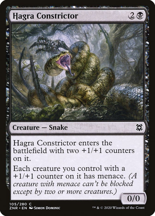 Hagra Constrictor front