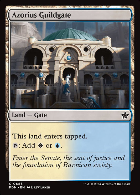 Azorius Guildgate front
