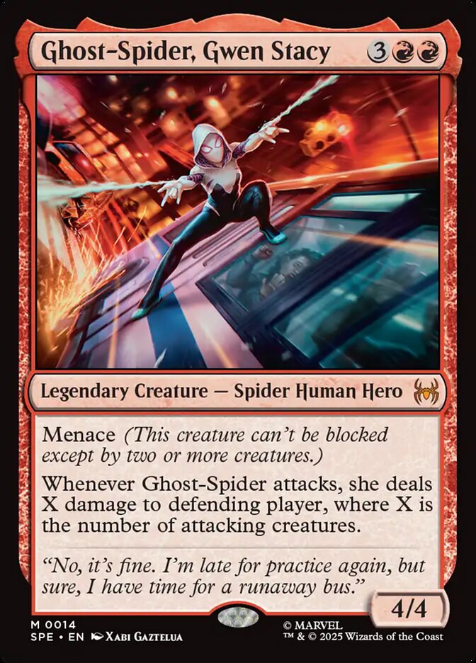Ghost-Spider, Gwen Stacy front