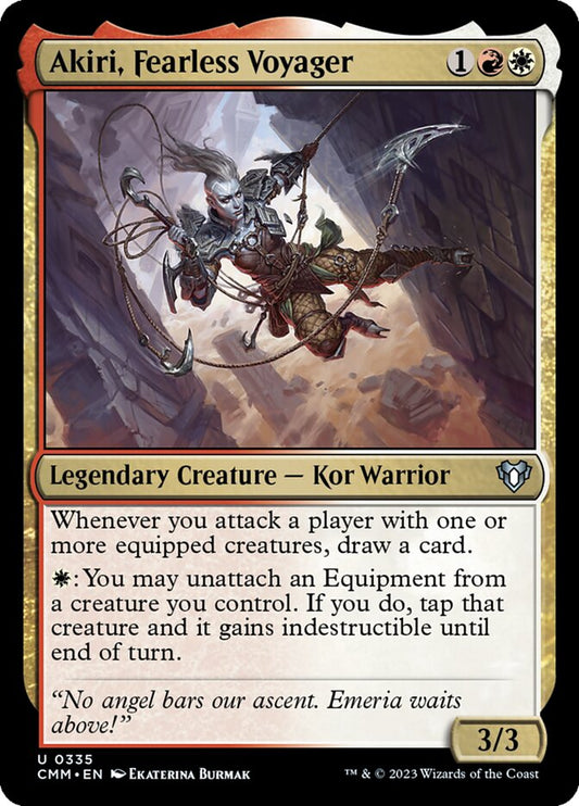 Akiri, Fearless Voyager front