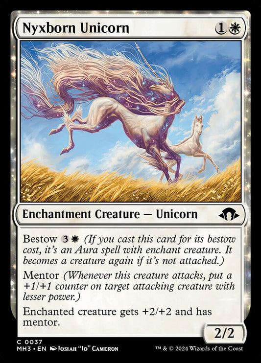 Nyxborn Unicorn front