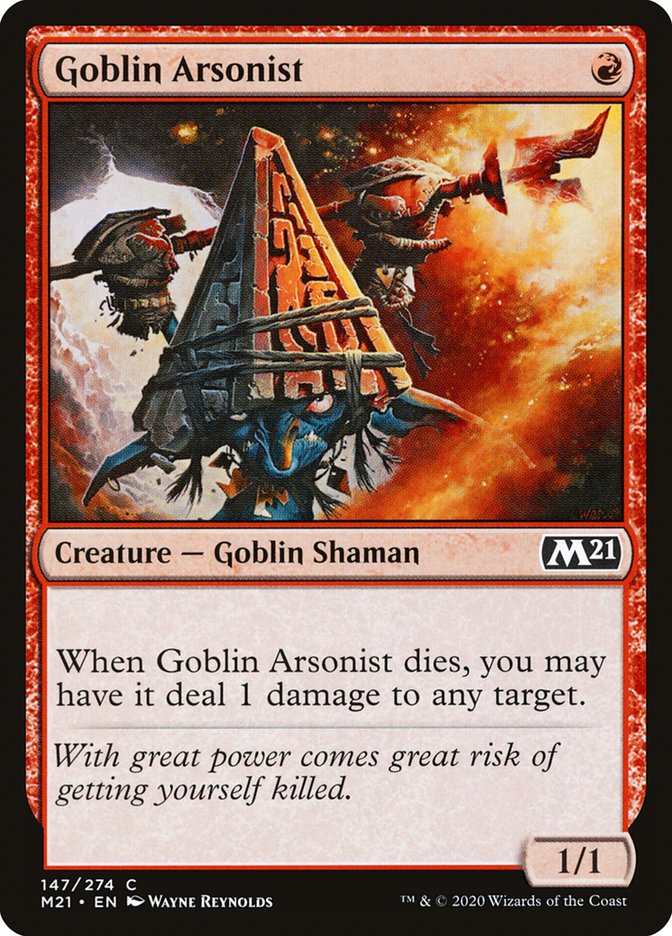 Goblin Arsonist front