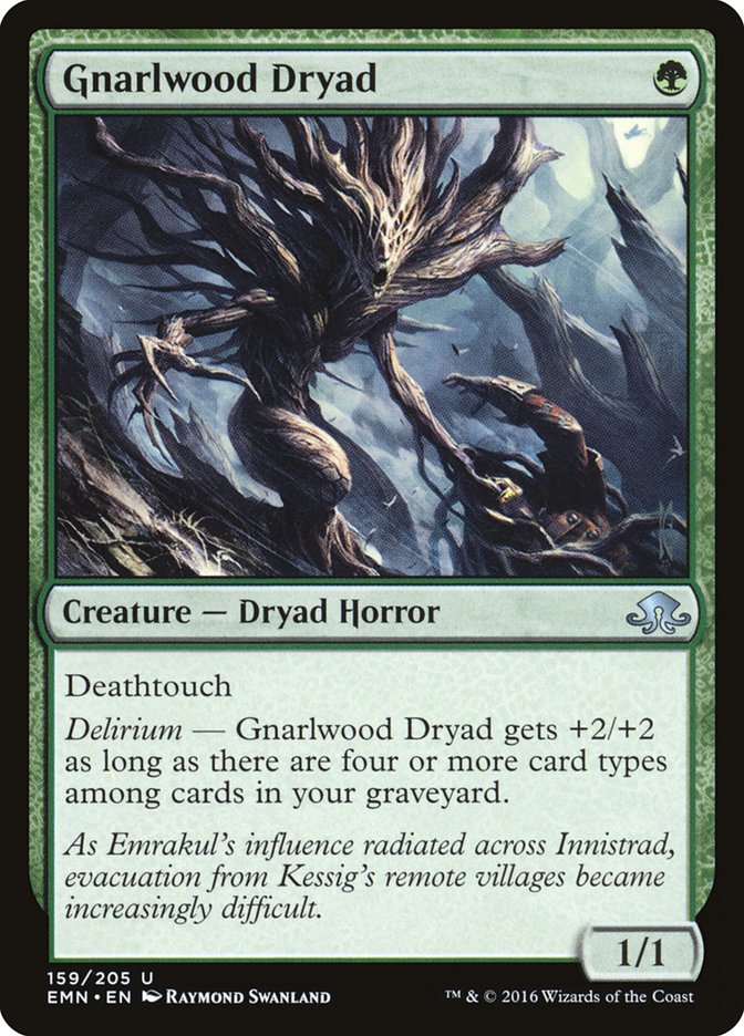 Gnarlwood Dryad front