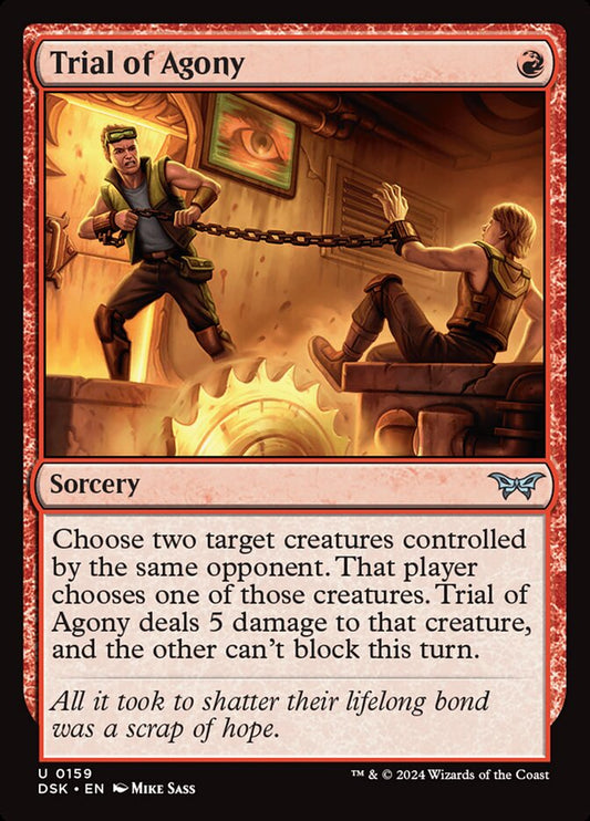 Trial of Agony front