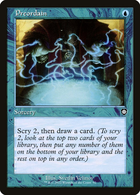 Preordain front