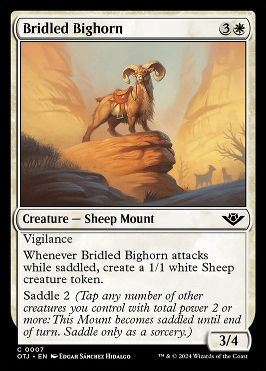 Bridled Bighorn front