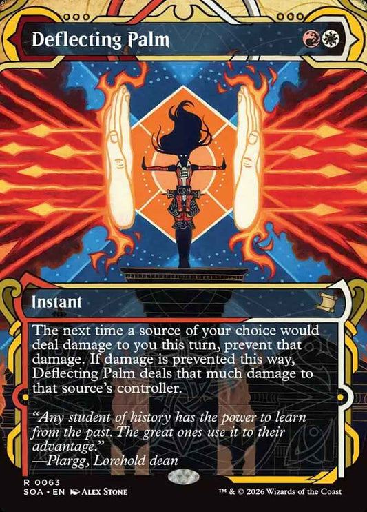 Deflecting Palm (Borderless)